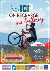 Borne de recharge pour VAE Bosch